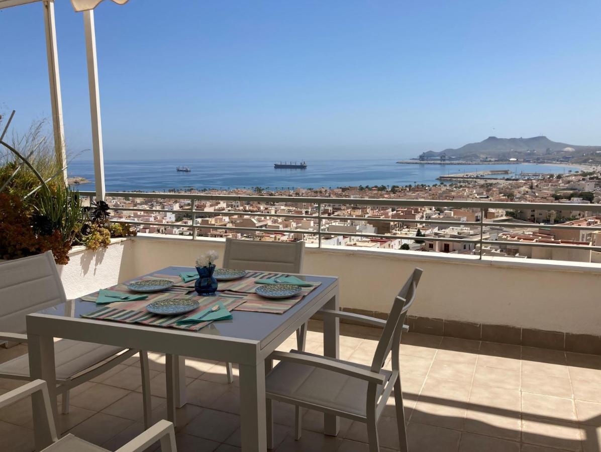Apartmán Atico Con Espectaculares Vistas Al Mar Carboneras Exteriér fotografie