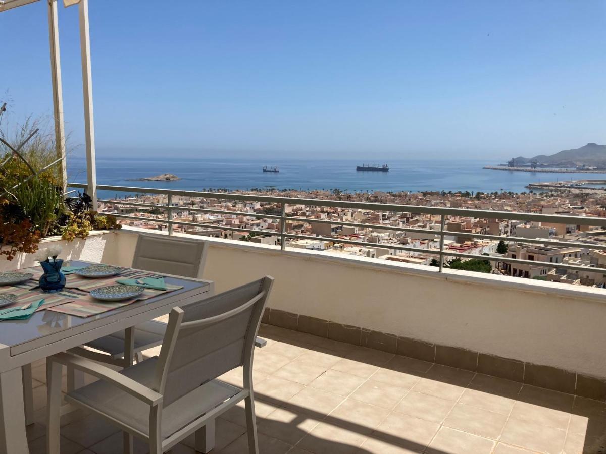 Apartmán Atico Con Espectaculares Vistas Al Mar Carboneras Exteriér fotografie
